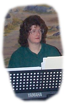 Cindy Smith, Keyboard Player with Mountain Laurel Ceili Band